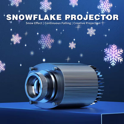 High - Quality Snowflake Falling Projection Lamp for Holiday Decoration Create a Magical Snowy Scene