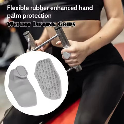 Gym Gloves Grip Strengthener Silicone Palm Grips Crosstraining Palm Grip Hand Protection for Gymnastics Weightlifting Exercise